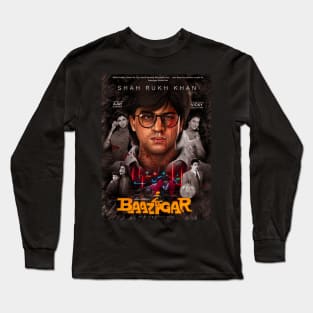 Baazigar Artwork Long Sleeve T-Shirt